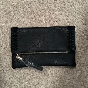 MWT MODA LUXE convertible, black cross body purse